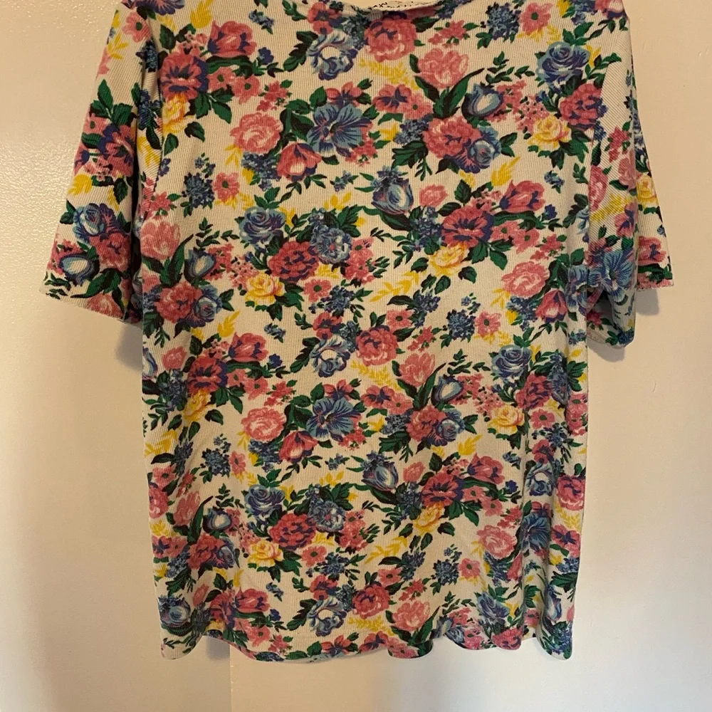 Vintage Floral Women's maternity Top - Picture 5 of 5